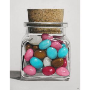 Jelly Beans In Jar