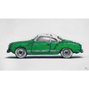 Green Karmann Ghia