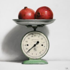 Pomegranate On Scales