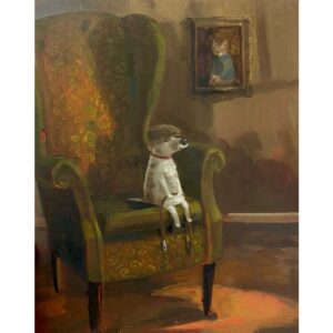 Ernest Was Ready For His Walk (First Edition) - Limited Edition Print