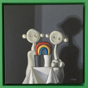 Adam & Eve Contemplate the Nature of Colour