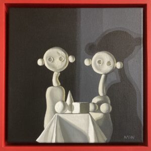 Adam & Eve Contemplate the Nature of Form