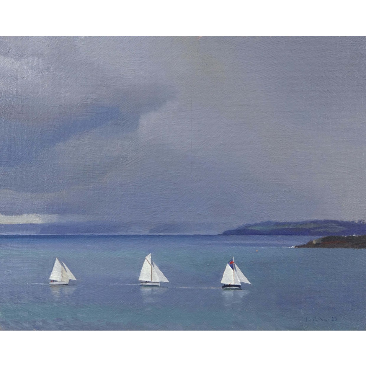 Grey Clouds, White Sails