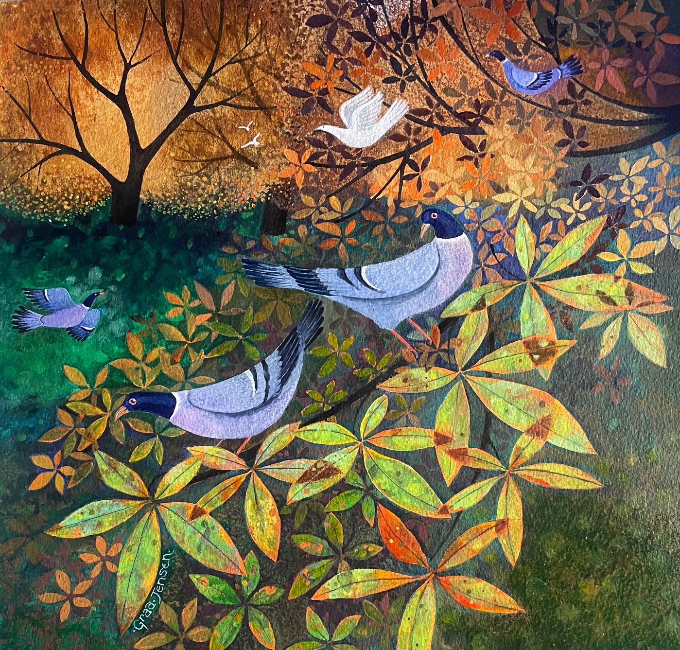 The Pigeons Return