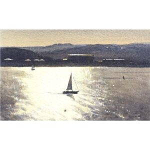 Evening Light On Falmouth Docks