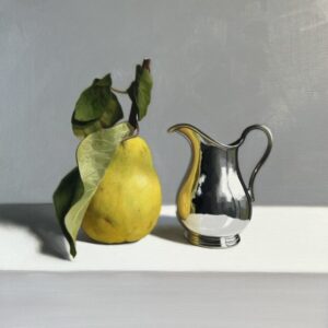 Silver Jug and Quince