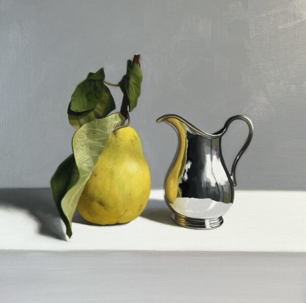 Silver Jug and Quince