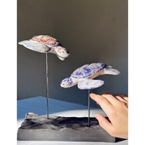 Two Sea Turtles