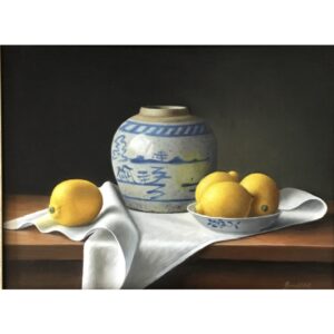 Ginger Jar with Lemons