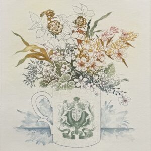 Heraldic Mug (To be sold as a pair)