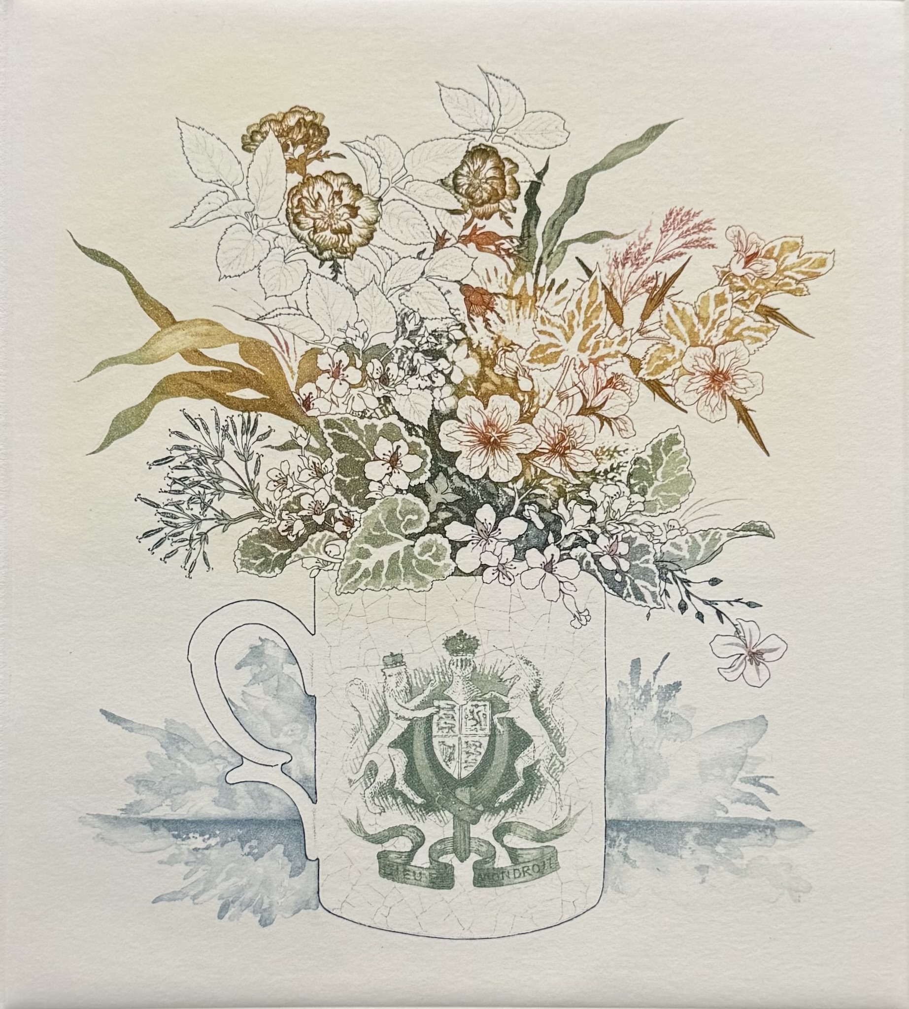 Heraldic Mug (To be sold as a pair)